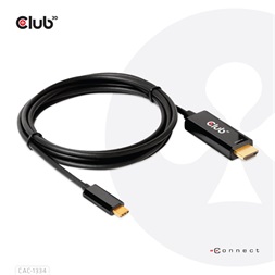 CLUB3D HDMI - USB Type C 4K60Hz 1,8m kábel
