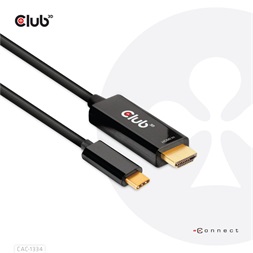 CLUB3D HDMI - USB Type C 4K60Hz 1,8m kábel
