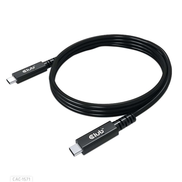 CLUB3D USB4 Type C - USB4 Type-C 8K60Hz 0.8m kábel