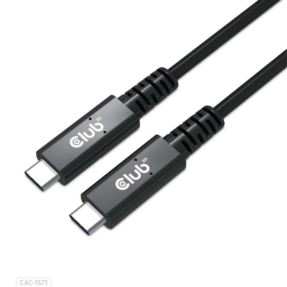 CLUB3D USB4 Type C - USB4 Type-C 8K60Hz 0.8m kábel
