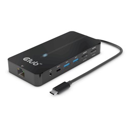 CLUB3D USB-C 7-IN-1 2xHDMI/2xUSB-A/RJ45/3,5mm jack/USB-C 100W HUB