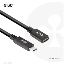 CLUB3D USB Gen1 Type C - USB Type C 4K60Hz 1m kábel