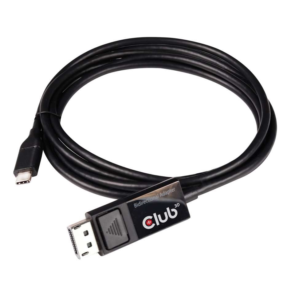 CLUB3D USB Type C - DisplayPort 1.4 8K60Hz 1.8m kábel