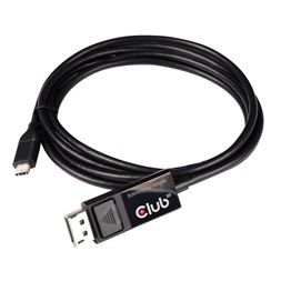 CLUB3D USB Type C - DisplayPort 1.4 8K60Hz 1.8m kábel