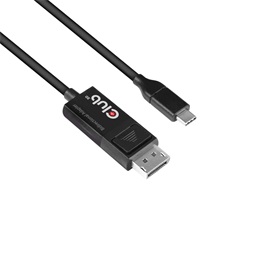 CLUB3D USB Type C - DisplayPort 1.4 8K60Hz 1.8m kábel