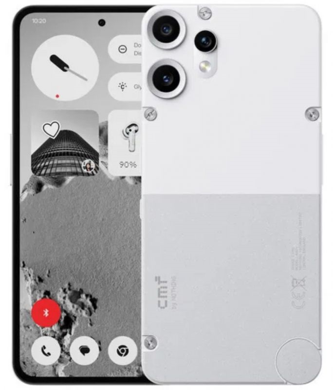 CMF Phone 2 Pro 6,77" 5G 8/128GB DualSIM fehér okostelefon