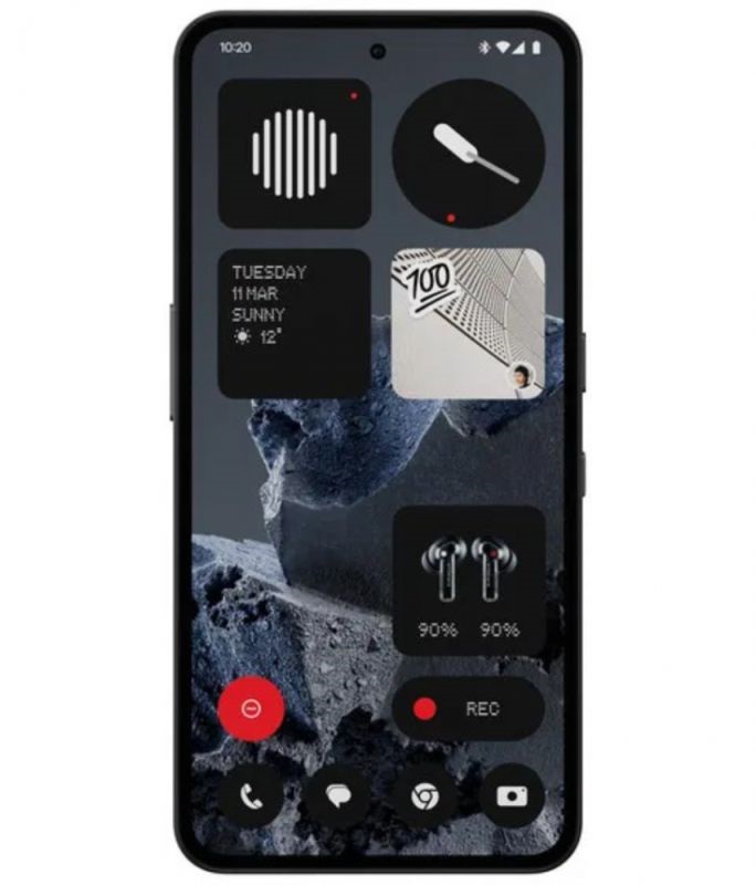 CMF Phone 2 Pro 6,77" 5G 8/128GB DualSIM fekete okostelefon