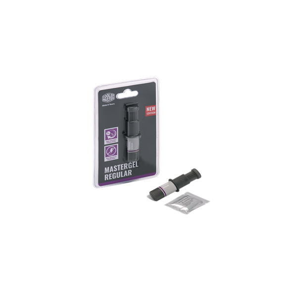COOLER MASTER CPU Hűtőpaszta, MASTERGEL REGULAR, szürke, 1,5ml