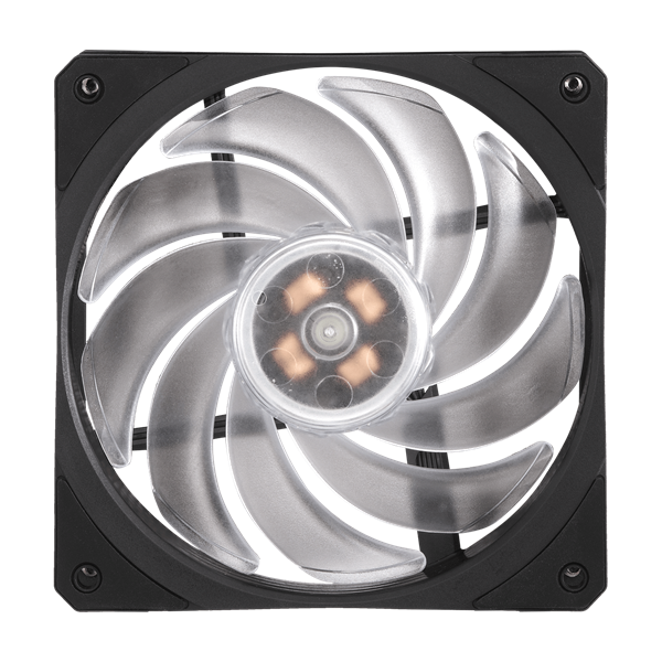 COOLER MASTER CPU hűtő HYPER 212 RGB BLACK EDITION + RGB LED Kontroller, LGA1700 támogatással, fekete