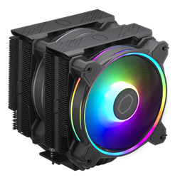 COOLER MASTER CPU hűtő HYPER 622 HALO BLACK EDITION, LGA1700 támogatással, fekete