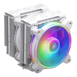COOLER MASTER CPU hűtő HYPER 622 HALO WHITE EDITION, LGA1700 támogatással, fehér