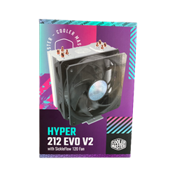 COOLER MASTER CPU hűtő Hyper 212 EVO V2, LGA1700 támogatással, ezüst-fekete