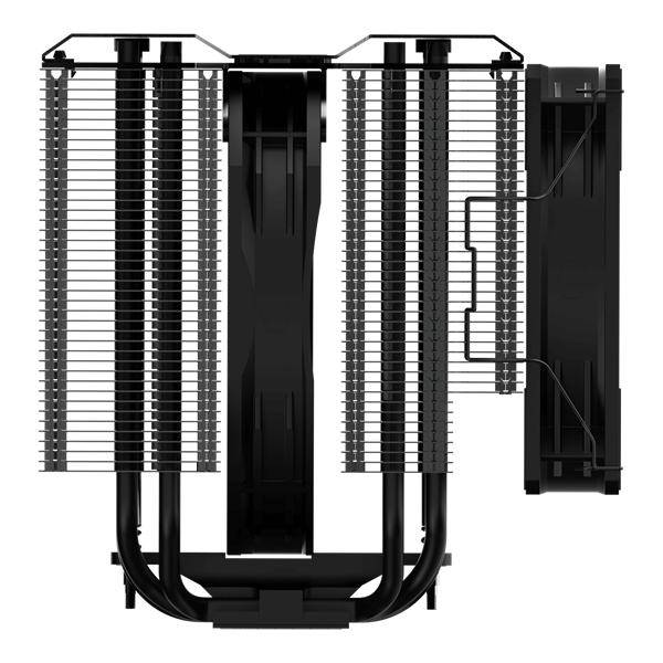 COOLER MASTER CPU hűtő MASTERAIR MA824 STEALTH, LGA1700 támogatással, fekete