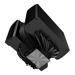COOLER MASTER CPU hűtő MASTERAIR MA824 STEALTH, LGA1700 támogatással, fekete