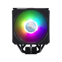 COOLER MASTER CPU hűtő MasterAir MA612 Stealth ARGB, LGA1700 támogatással, fekete