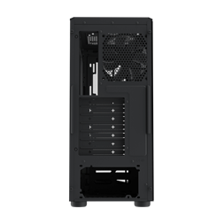 COOLER MASTER Ház, Mid Tower ATX CMP 520L, Edzett üveg, Tápegység nélkül, fekete