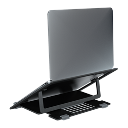 COOLER MASTER Notebook Hűtőpad + állvány ERGOSTAND AIR, Fekete (max 15")
