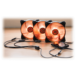 COOLER MASTER RGB Splitter Kábel 1-to-3, fekete