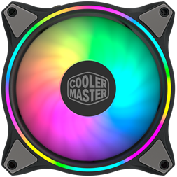 COOLER MASTER Rendszerhűtő Ventilátor MASTERFAN MF120 HALO, ARGB 12cm