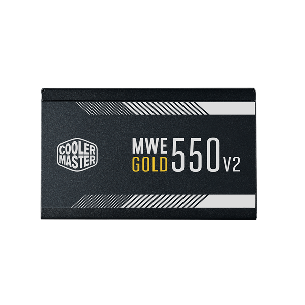COOLER MASTER Tápegység MWE GOLD 550W, 12cm, 80+ Gold V2, fekete
