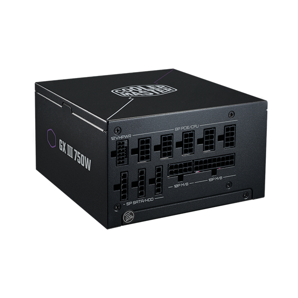 COOLER MASTER Tápegység Moduláris, GX III GOLD 750, 750W, 13,5cm, ATX 3.0, 80+ Gold