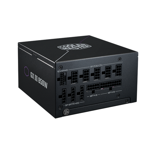 COOLER MASTER Tápegység Moduláris, GX III GOLD 850, 850W, 13,5cm, ATX 3.0, 80+ Gold