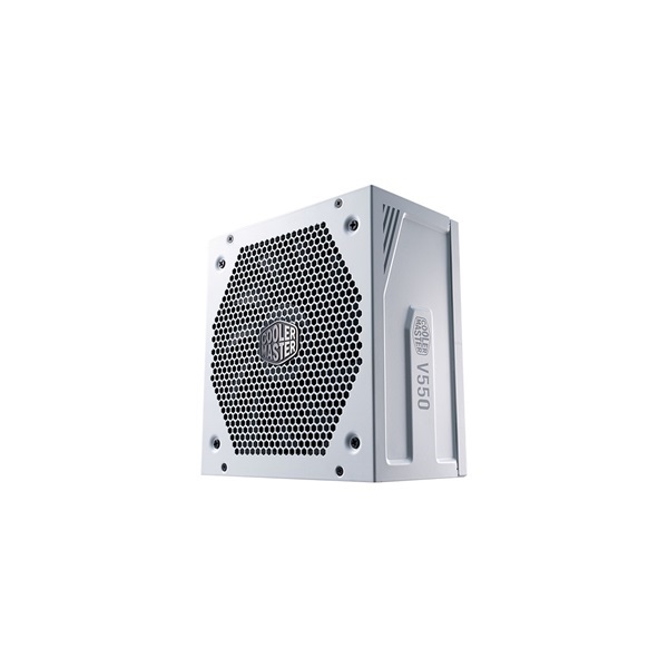COOLER MASTER Tápegység V550 550W, 14cm, 80+ Gold V2, Aktív PFC Moduláris (White Edition)