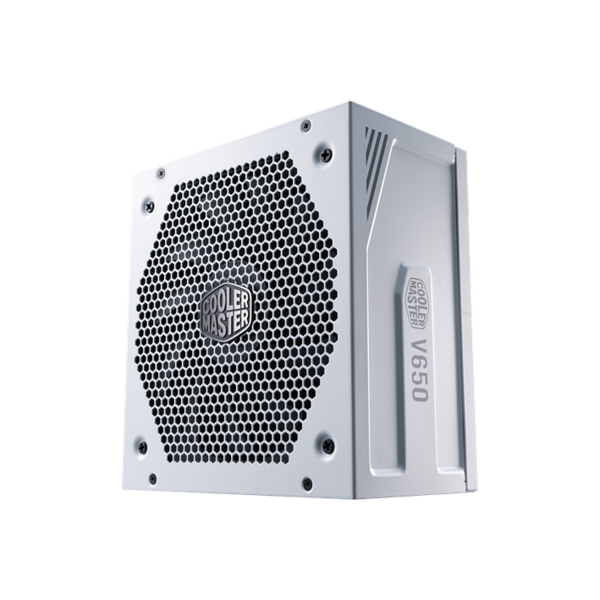 COOLER MASTER Tápegység V650 650W, 14cm, 80+ Gold V2, Aktív PFC Moduláris (White Edition)