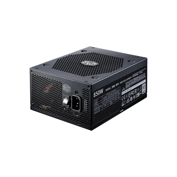 COOLER MASTER Tápegység V850 850W, 13,5cm, 80+ Platinum, Moduláris