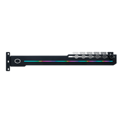 COOLER MASTER Videokártya Tartó, ELV8, RGB, fekete
