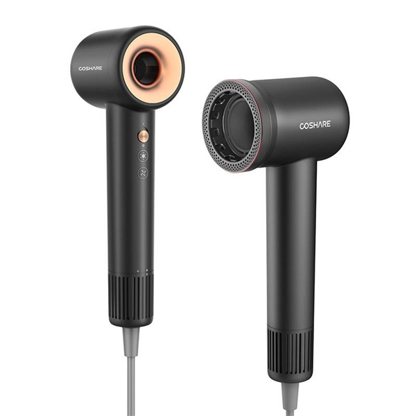 COSHARE HD10E SuperFlow1 1600 W fekete színű hajszárító