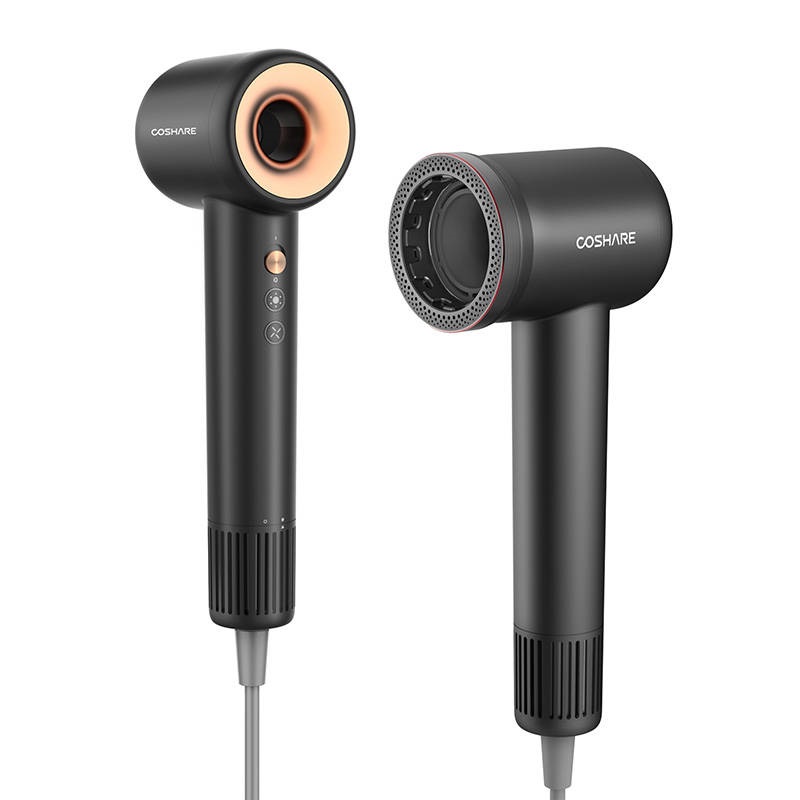 COSHARE HD10E SuperFlow1 1600 W fekete színű hajszárító