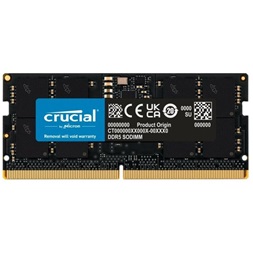 CRUCIAL NB Memória DDR5 16GB 4800MHz CL40 SODIMM