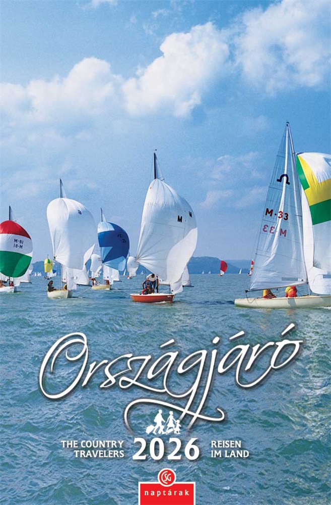 CSG 2026 Országjáró 21x32 cm falinaptár