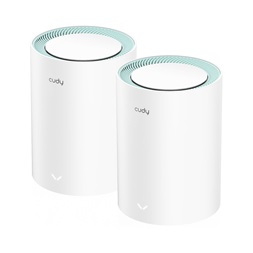 CUDY M1300(3-Pack) kétsávos AC1200 WIFI MESH fehér gigabit router (3db-os szett)