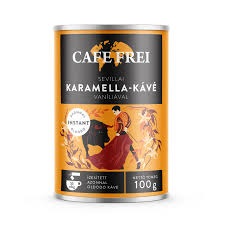 Cafe Frei Sevillai vanília-karamella 100g instant kávé