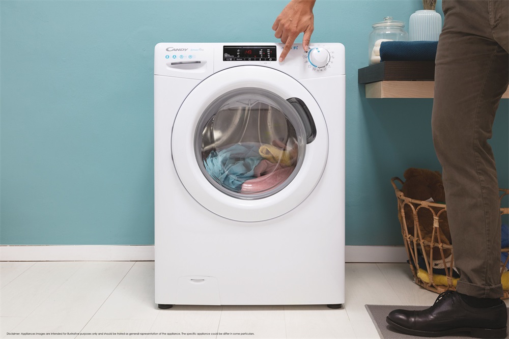 Candy CSO 1485TW4/1-S fehér, elöltöltős, max.1400ford., 8 kg, mosógép