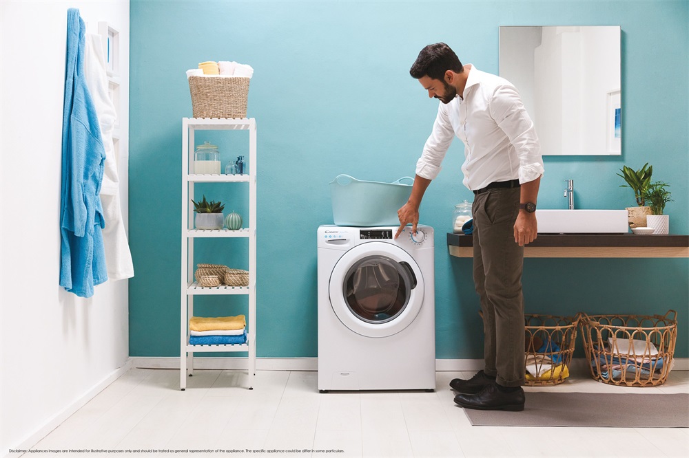 Candy CSO 1485TW4/1-S fehér, elöltöltős, max.1400ford., 8 kg, mosógép