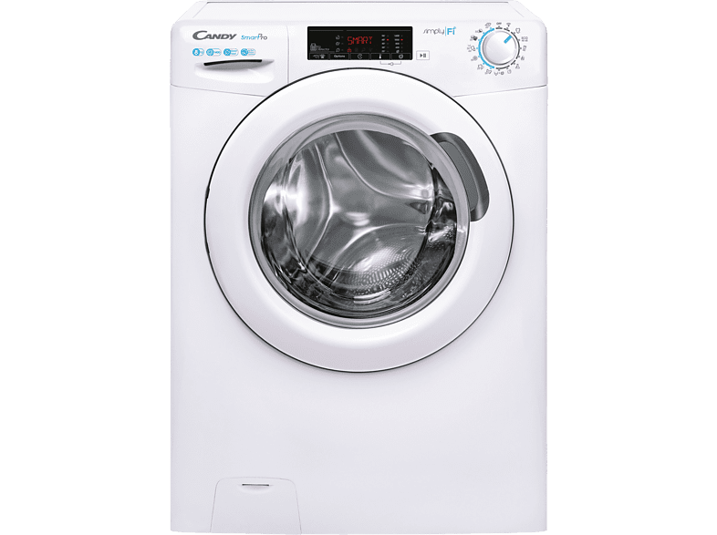 Candy CSO 1485TW4/1-S fehér, elöltöltős, max.1400ford., 8 kg, mosógép