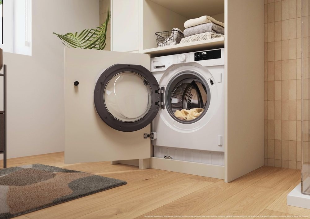 Candy BC4S69M6D8J-S fehér, elöltöltős, max.:1600ford., 9kg, mosógép