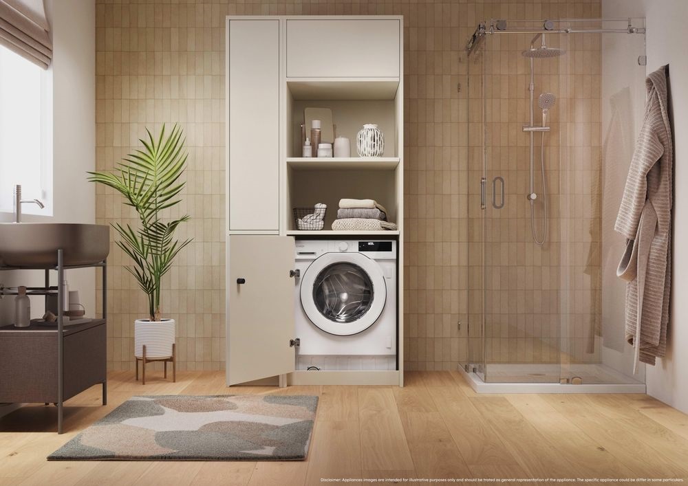 Candy BC4S69M6D8J-S fehér, elöltöltős, max.:1600ford., 9kg, mosógép