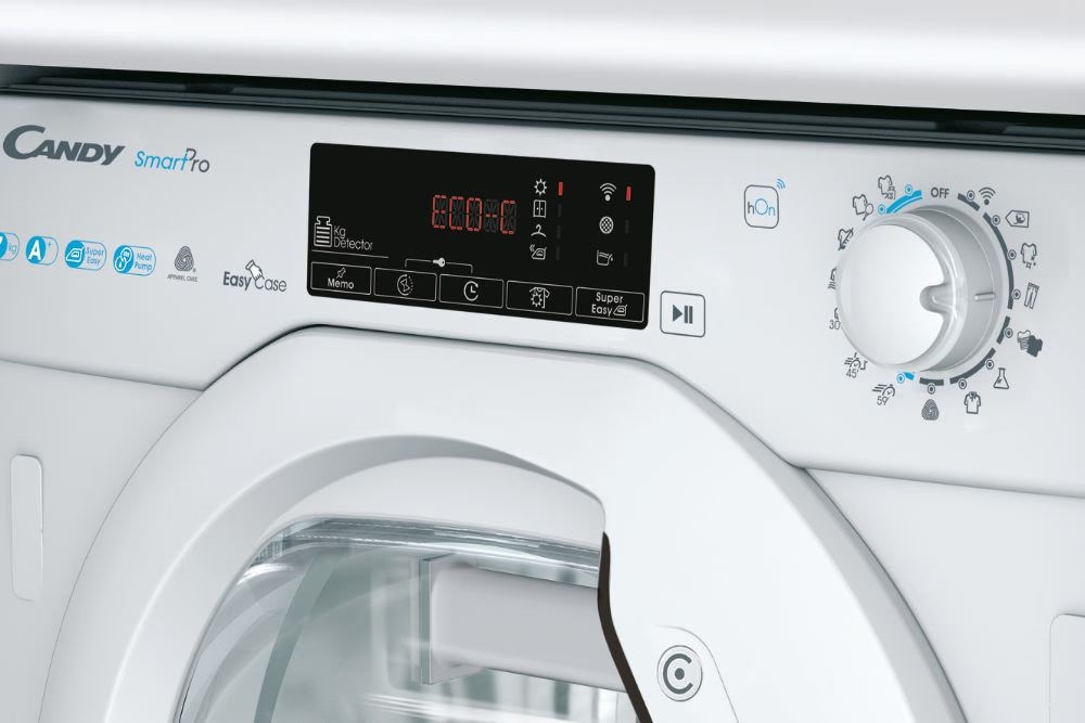 Candy BCTD H7A1TE-S fehér, 7 kg, hőszivattyús, beépíthető, szárítógép