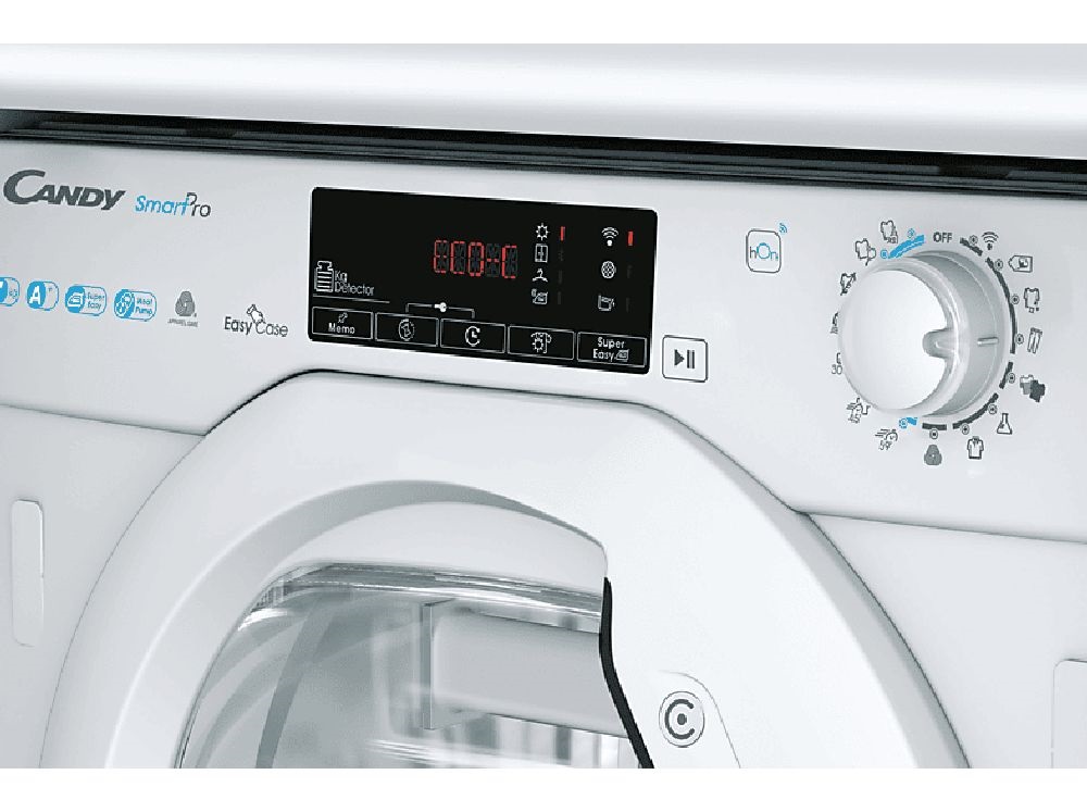 Candy BCTD H7A1TE-S fehér, 7 kg, hőszivattyús, beépíthető, szárítógép