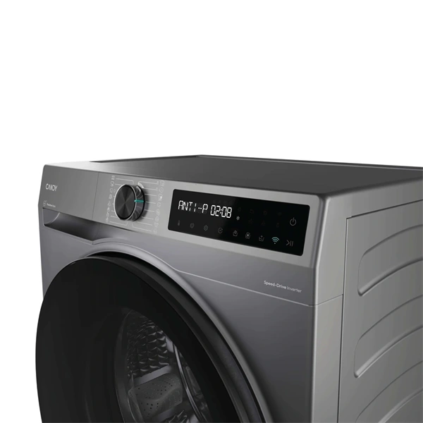 Candy BWR 485SBL6G-S Antracit, elöltöltős, max.1351ford., 8kg/5kg mosó-szárítógép