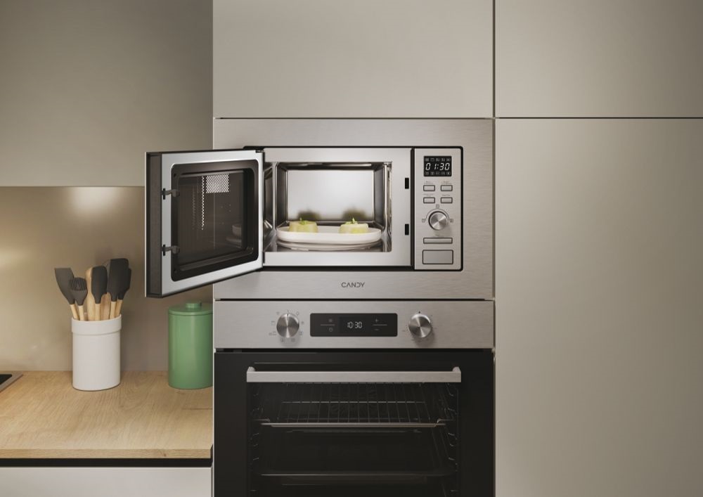 Candy CA20FMW7NG 1000W, 20lieteres, fekete, beépíthető, mikrohullámú sütő