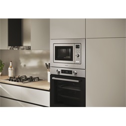 Candy CA20FMW7NG 1000W, 20lieteres, fekete, beépíthető, mikrohullámú sütő