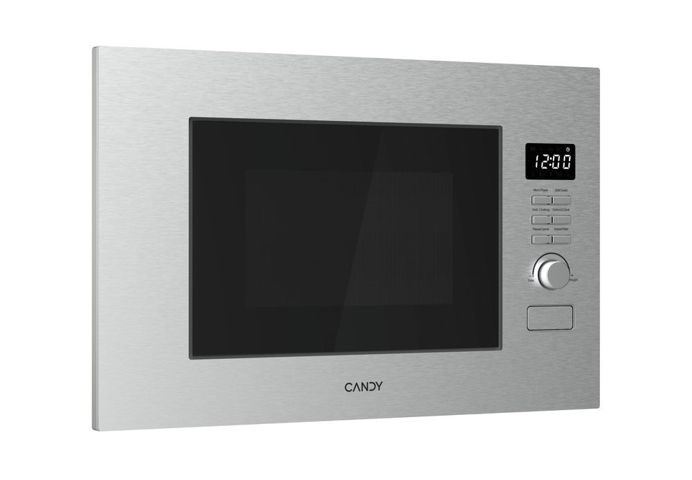 Candy CA38FL7NWBX 800W, 20literes, inox, beépíthető, mikrohullámú sütő