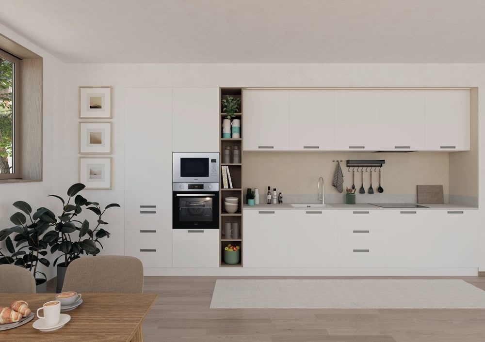 Candy CA38FL7NWBX 800W, 20literes, inox, beépíthető, mikrohullámú sütő