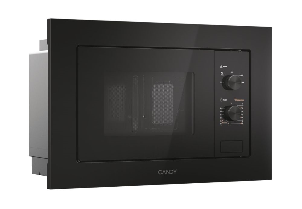 Candy CA38FMW8NB 1000W, 17literes, ezüst, beépíthető, mikrohullámú sütő