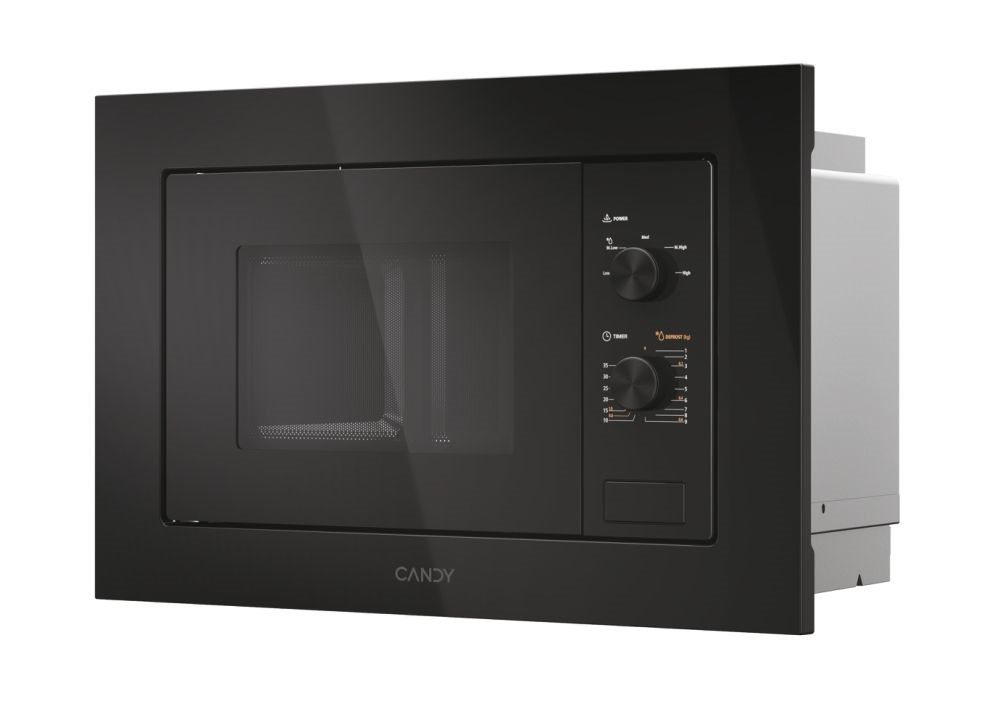 Candy CA38FMW8NB 1000W, 17literes, ezüst, beépíthető, mikrohullámú sütő